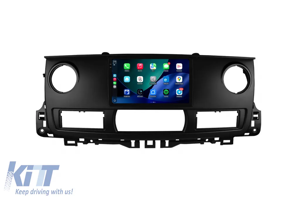 Dedicated Navigation suitable for Renault Master (2004 - 2010), 10 Inch, 2Gb RAM, 32Gb Storage, Android Auto, Carplay