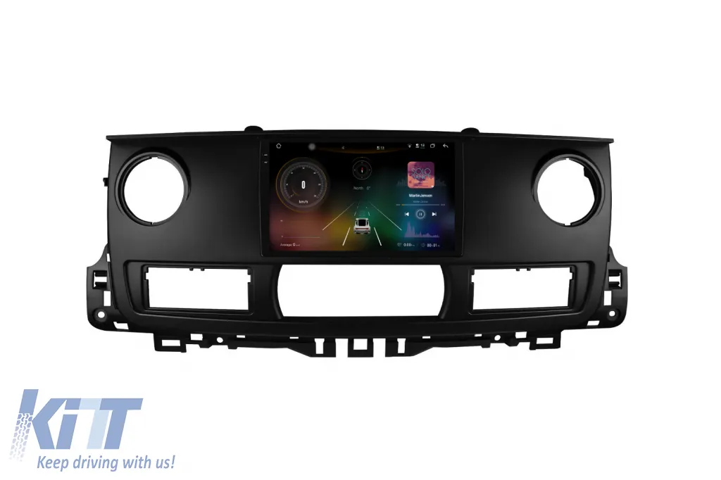 Dedicated Navigation suitable for Renault Master (2004 - 2010), 2K, 12Gb RAM, 256Gb Storage, Android Auto, Carplay