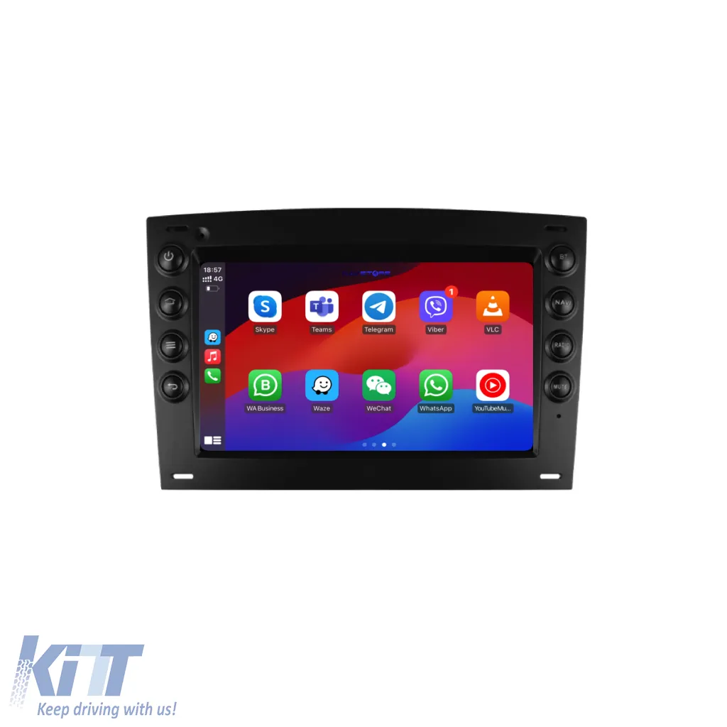Dedicated Navigation suitable for Renault Megane 2 (2002 - 2009), 9 Inch, 2Gb Ram, 32Gb Storage, Android Auto, Carplay