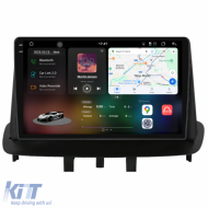Dedicated Navigation suitable for Renault Megane 3 (2009 - 2015), 2K, 12Gb RAM, 256Gb Storage, Android Auto, Carplay
