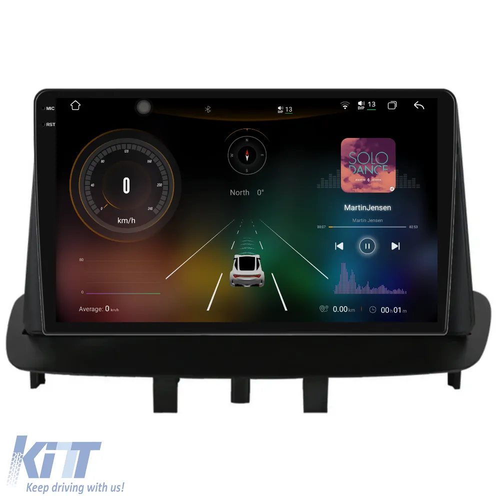 Dedicated Navigation suitable for Renault Megane 3 (2009 - 2015), 2K, 12Gb RAM, 256Gb Storage, Android Auto, Carplay