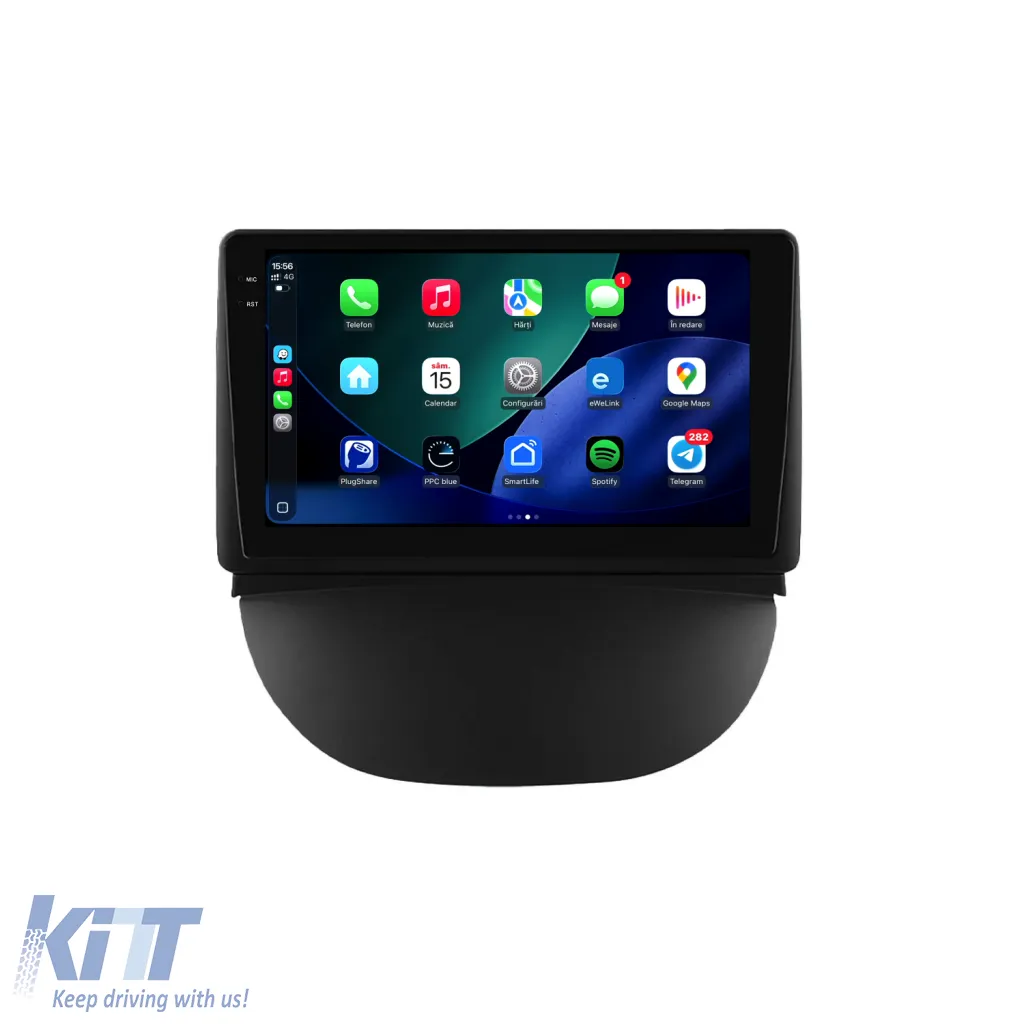 Dedicated Navigation suitable for Renault Symbol (2003 - 2008), 2K, 4Gb RAM, 64Gb Storage, Android Auto, Carplay
