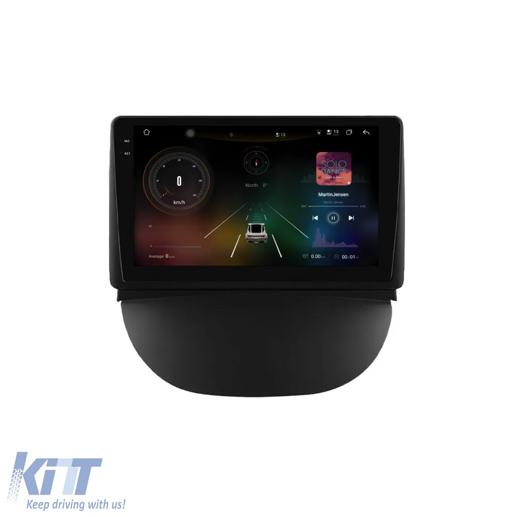 Dedicated Navigation suitable for Renault Symbol (2003 - 2008), 2K, 12Gb RAM, 256Gb Storage, Android Auto, Carplay
