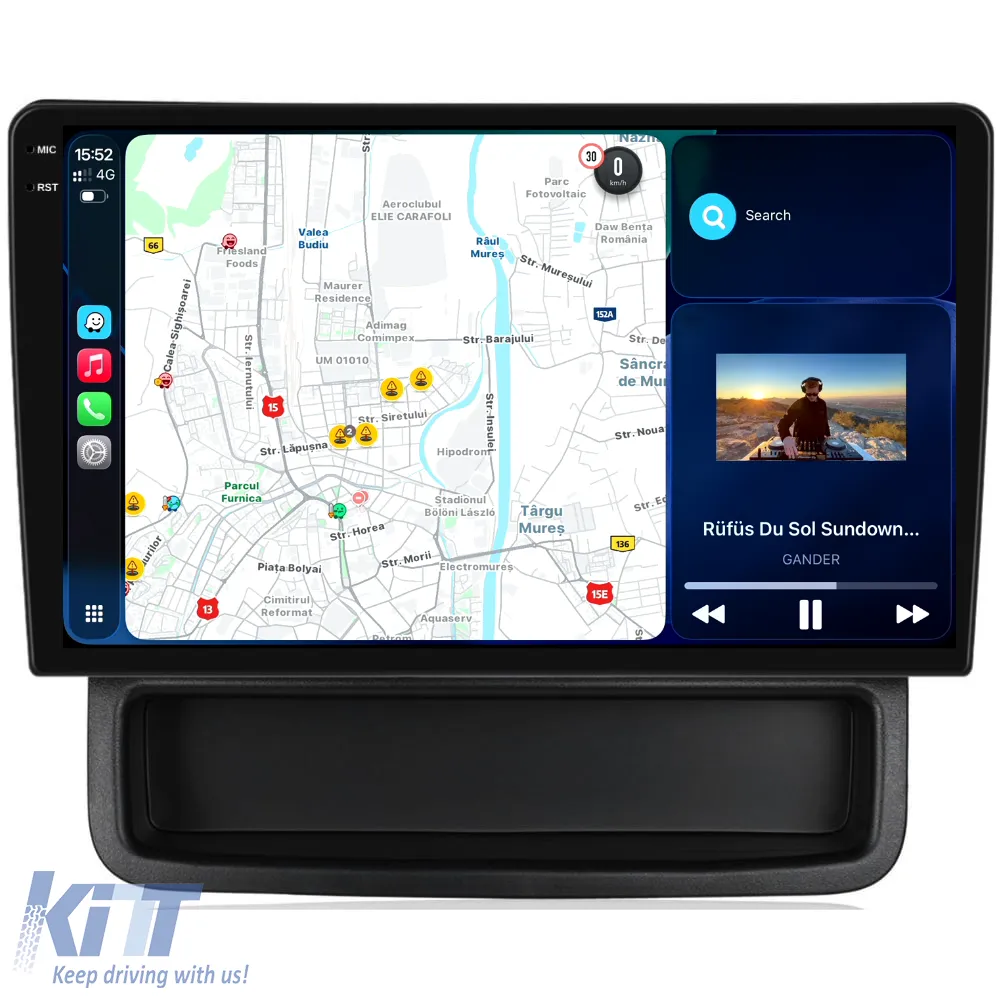Dedicated Navigation suitable for Renault Trafic (2010 - 2014), 2K, 4Gb RAM, 64Gb Storage, Android Auto, Carplay