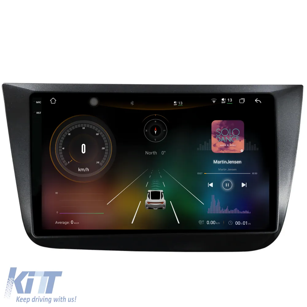 Dedicated Navigation suitable for Seat Altea (2004 - 2015), 2K, 12Gb RAM, 256Gb Storage, Android Auto, Carplay