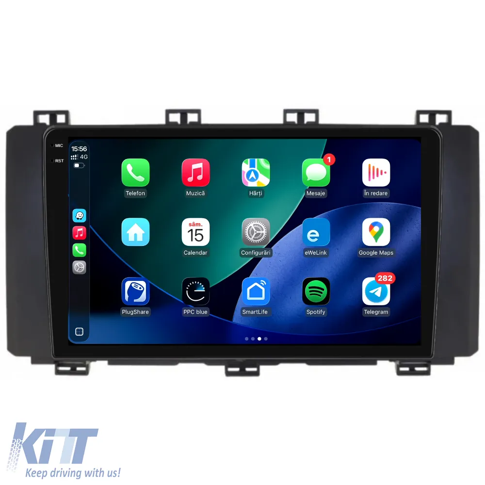 Dedicated Navigation suitable for Seat Ateca (2016 - 2019), 2K, 4Gb RAM, 64Gb Storage, Android Auto, Carplay