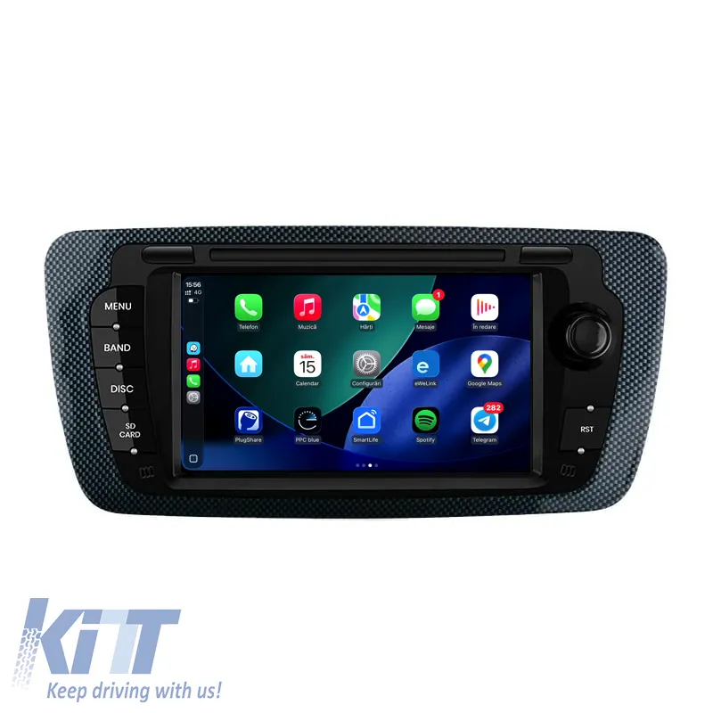 Dedicated Navigation suitable for Seat Ibiza (2017 - 2025), 7 Inch, 4Gb Ram, 64Gb Storage, Android Auto, Carplay