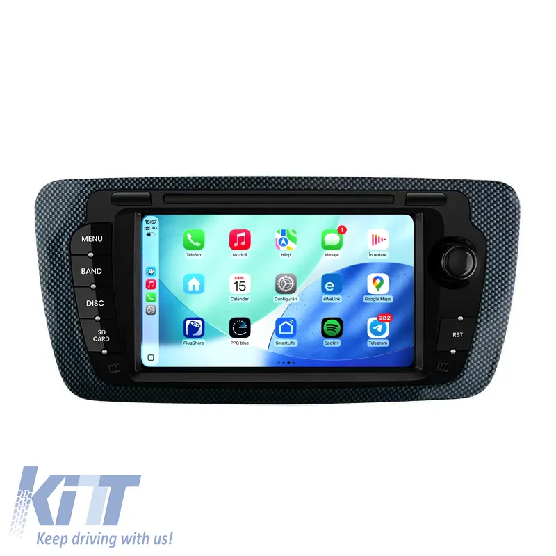Dedicated Navigation suitable for Seat Ibiza (2017 - 2025), 7 Inch, 4Gb Ram, 64Gb Storage, Android Auto, Carplay