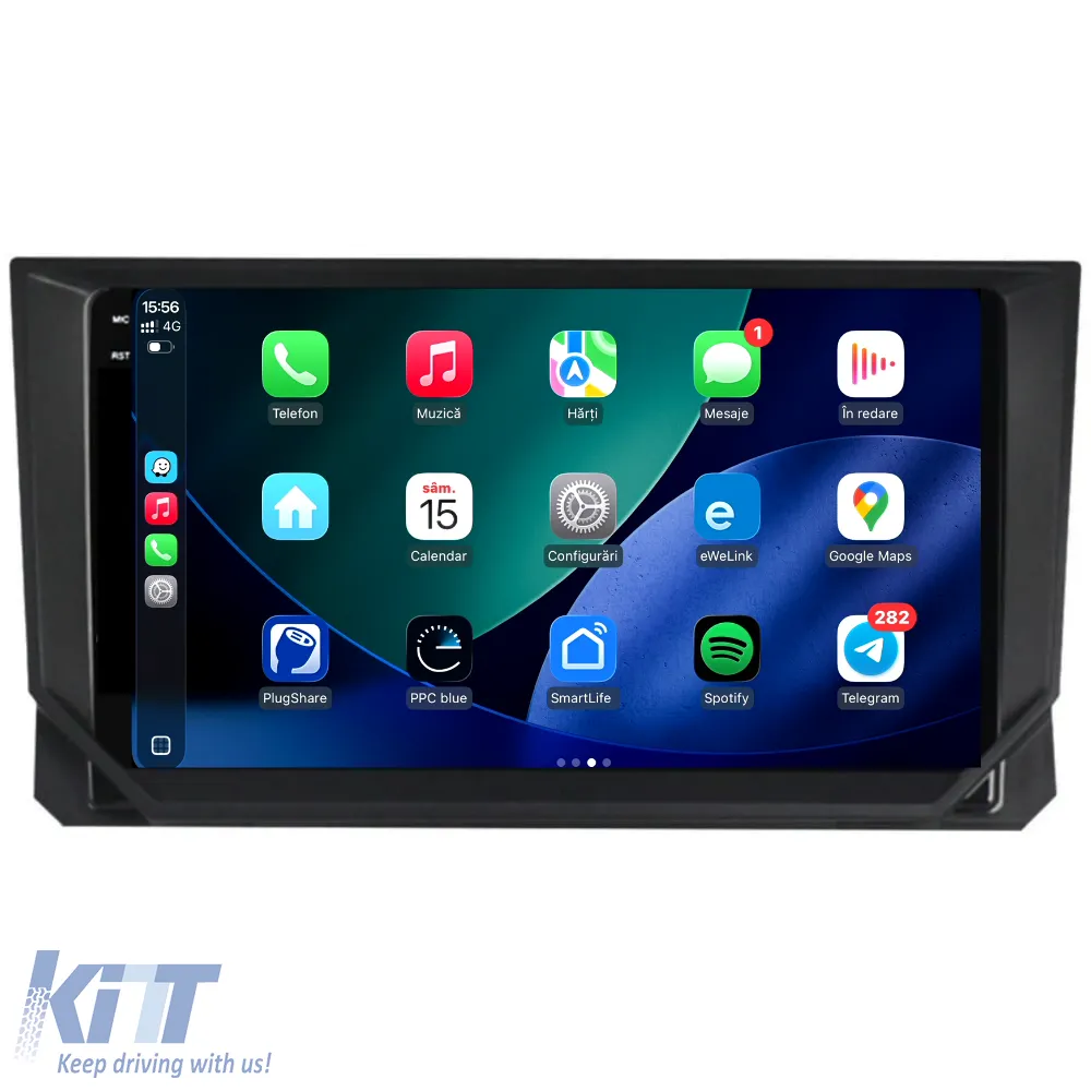 Dedicated Navigation suitable for Seat Ibiza (2017 - 2025), 2K, 4Gb RAM, 64Gb Storage, Android Auto, Carplay