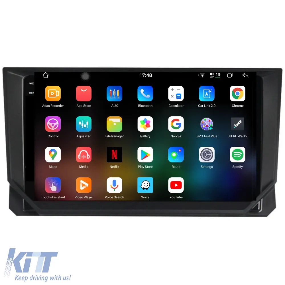 Dedicated Navigation suitable for Seat Ibiza (2017 - 2025), 2K, 12Gb RAM, 256Gb Storage, Android Auto, Carplay