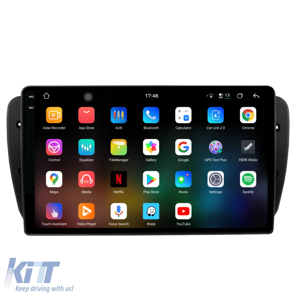 Dedicated Navigation suitable for Seat Ibiza (2017 - 2025), 2K, 12Gb RAM, 256Gb Storage, Android Auto, Carplay