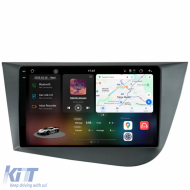 Dedicated Navigation suitable for Seat Leon (2005 - 2012), 2K, 12Gb RAM, 256Gb Storage, Android Auto, Carplay