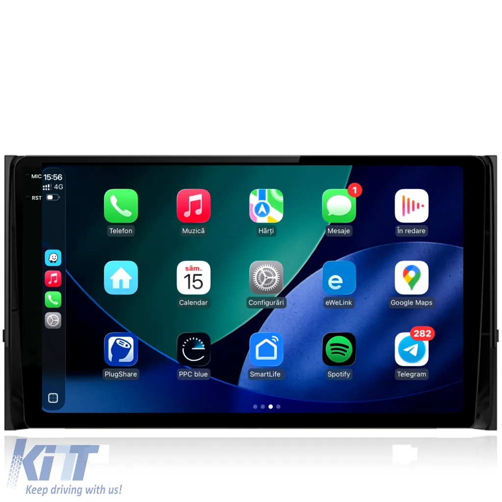 Dedicated Navigation suitable for Skoda Kodiaq (2016 - 2024), 2K, 8Gb RAM, 256Gb Storage, Android Auto, Carplay