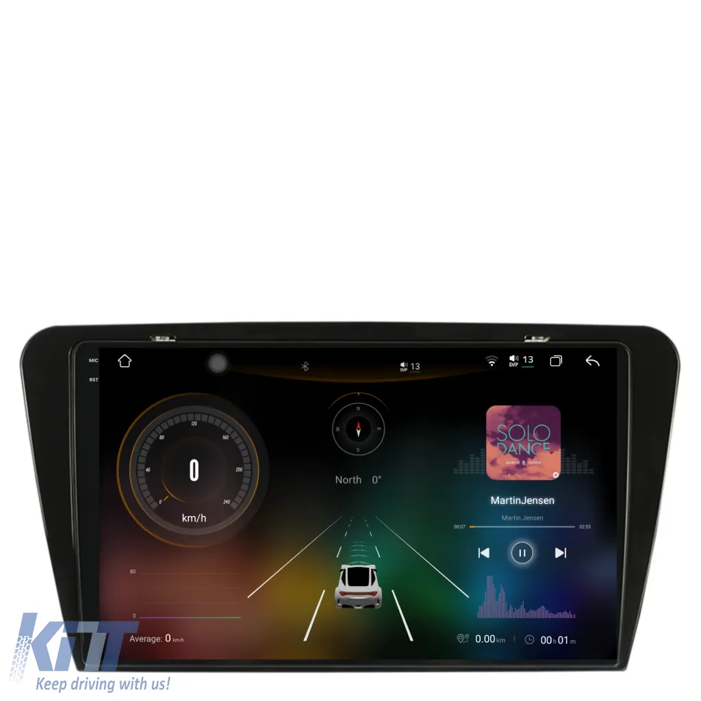 Dedicated Navigation suitable for Skoda Octavia 3 (2013 - 2018), 2K, 12Gb RAM, 256Gb Storage, Android Auto, Carplay