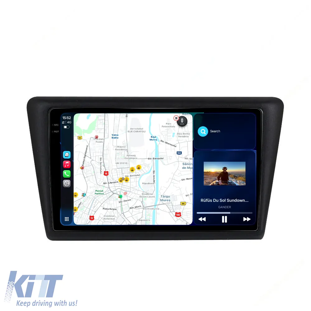 Dedicated Navigation suitable for Skoda Rapid (2013 - 2018), 2K, 4Gb RAM, 64Gb Storage, Android Auto, Carplay