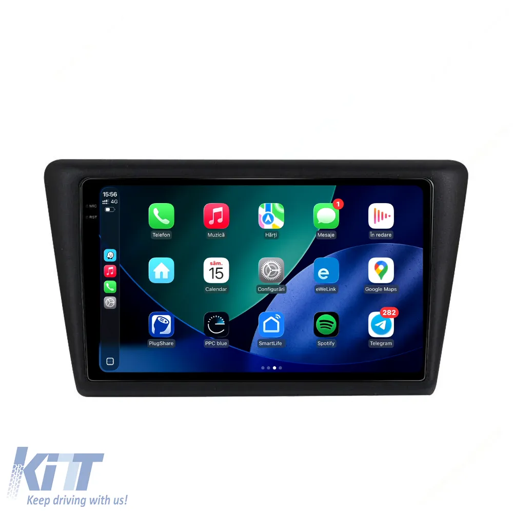 Dedicated Navigation suitable for Skoda Rapid (2013 - 2018), 2K, 8Gb RAM, 256Gb Storage, Android Auto, Carplay