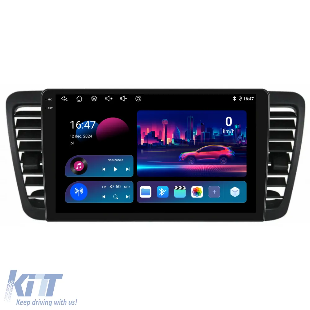 Dedicated Navigation suitable for Subaru Legacy Outback (2004-2009), 9 Inch, 6Gb Ram, 128Gb Storage, Android Auto, Carplay