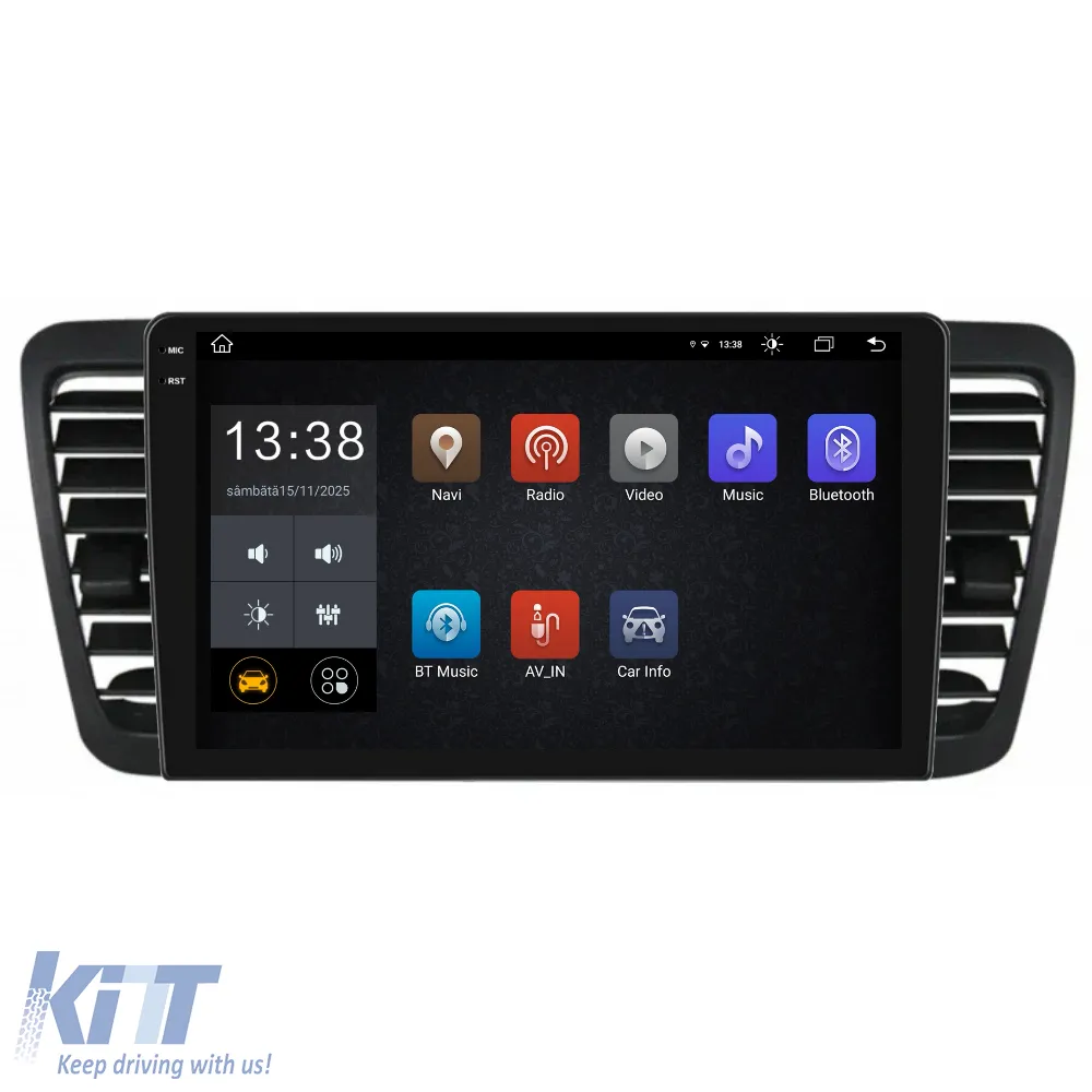 Dedicated Navigation suitable for Subaru Legacy Outback (2004-2009), 2K, 8Gb RAM, 256Gb Storage, Android Auto, Carplay