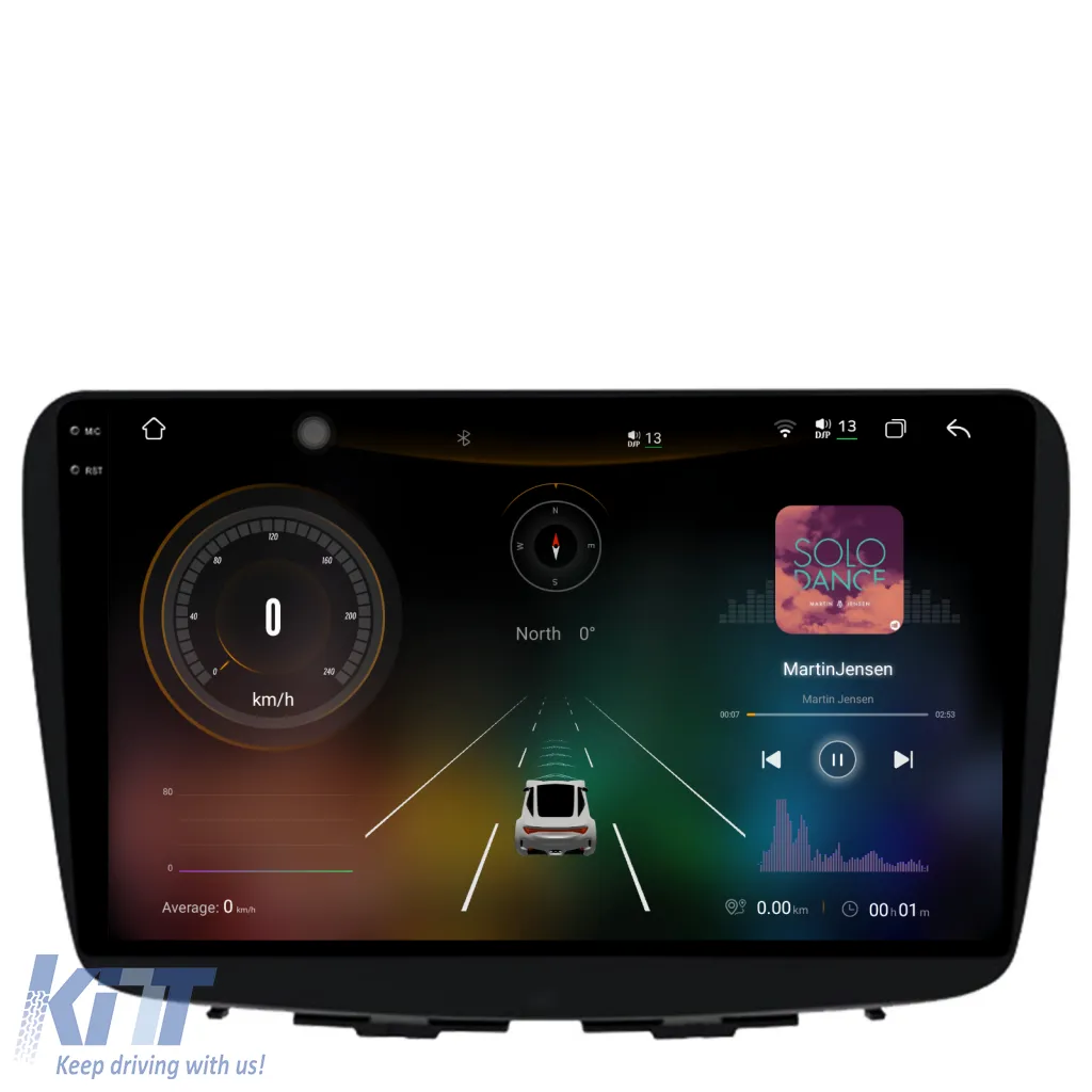 Dedicated Navigation suitable for Suzuki Balneo (2015 - 2025), 2K, 12Gb RAM, 256Gb Storage, Android Auto, Carplay