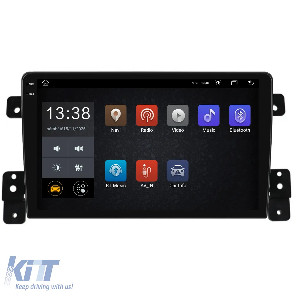 Dedicated Navigation suitable for Suzuki Grand Vitara (2005 - 2015), 2K, 4Gb RAM, 64Gb Storage, Android Auto, Carplay