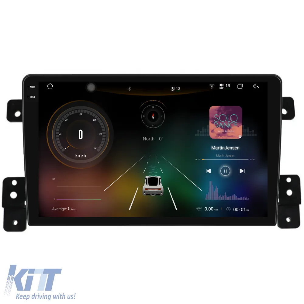 Dedicated Navigation suitable for Suzuki Grand Vitara (2005 - 2015), 2K, 12Gb RAM, 256Gb Storage, Android Auto, Carplay