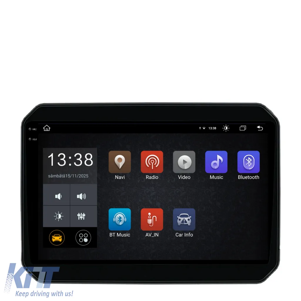 Dedicated Navigation suitable for Suzuki Ignis (2016 - 2025), 2K, 4Gb RAM, 64Gb Storage, Android Auto, Carplay