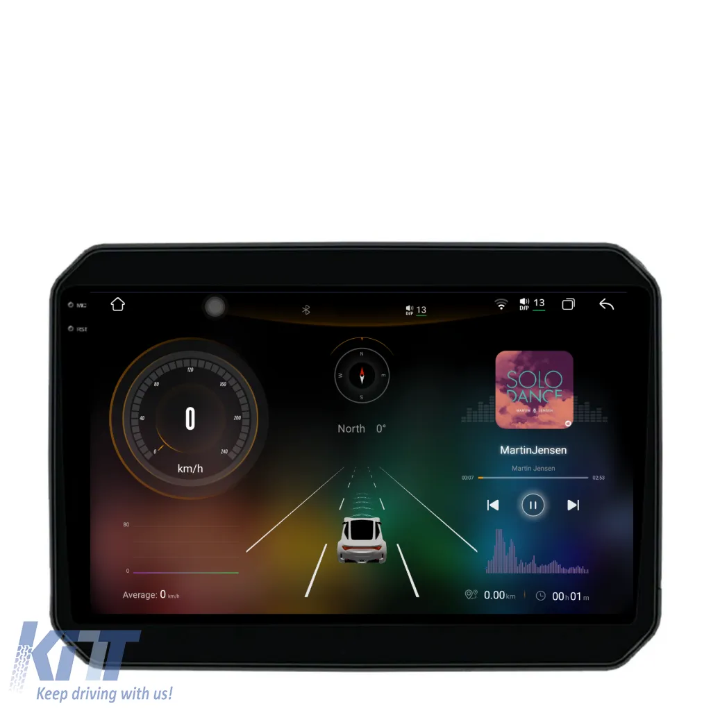 Dedicated Navigation suitable for Suzuki Ignis (2016 - 2025), 2K, 12Gb RAM, 256Gb Storage, Android Auto, Carplay