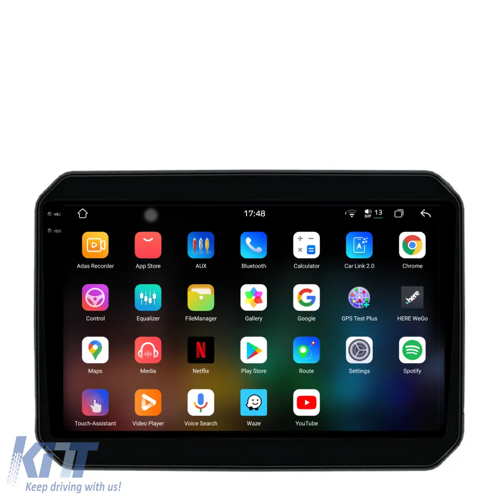 Dedicated Navigation suitable for Suzuki Ignis (2016 - 2025), 2K, 12Gb RAM, 256Gb Storage, Android Auto, Carplay