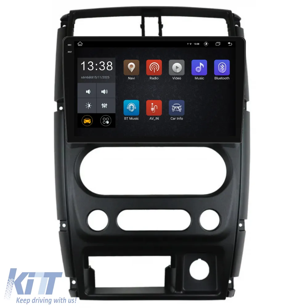 Dedicated Navigation suitable for Suzuki Jimny 3 (2005 - 2019), 2K, 4Gb RAM, 64Gb Storage, Android Auto, Carplay