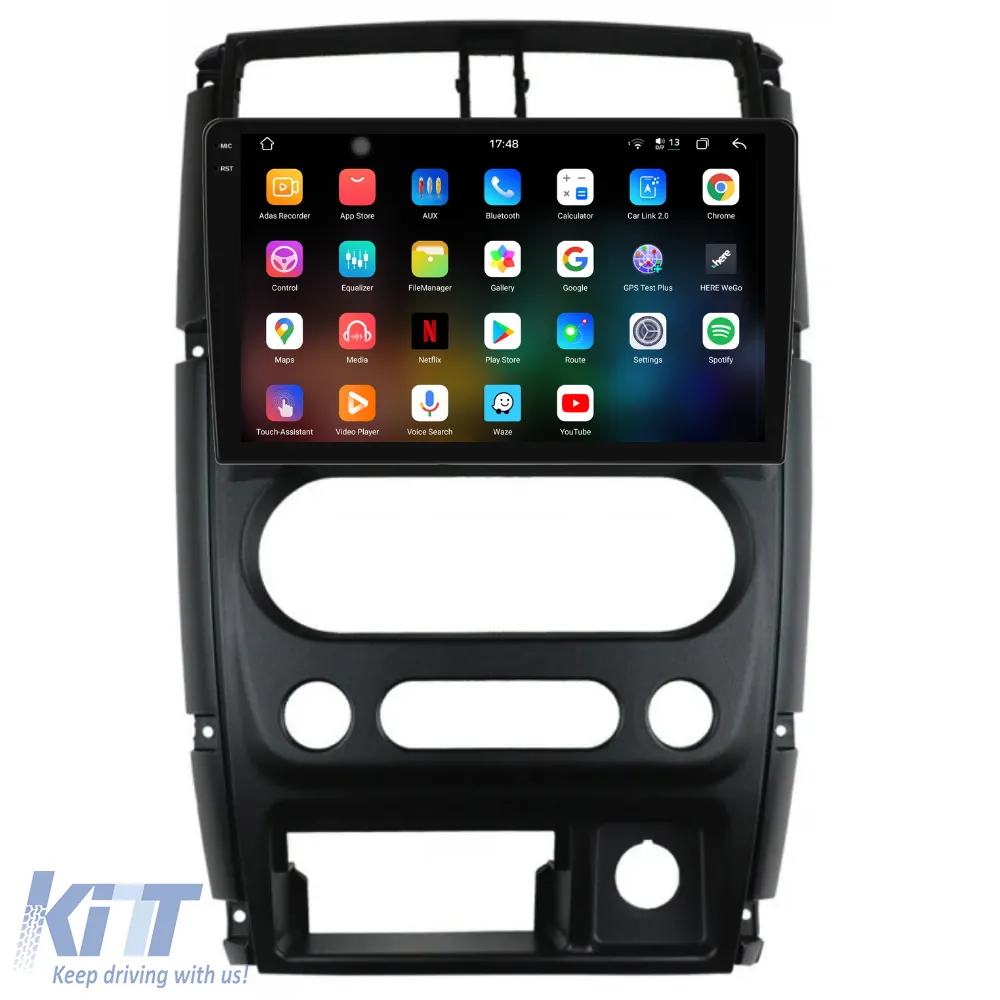 Dedicated Navigation suitable for Suzuki Jimny 3 (2005 - 2019), 2K, 12Gb RAM, 256Gb Storage, Android Auto, Carplay