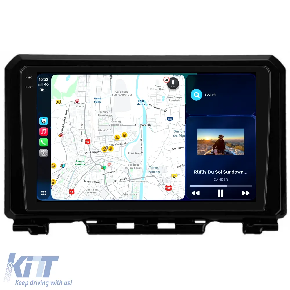 Dedicated Navigation suitable for Suzuki Jimny (2019 - 2023), 9 Inch, 2Gb RAM, 32Gb Storage, Android Auto, Carplay