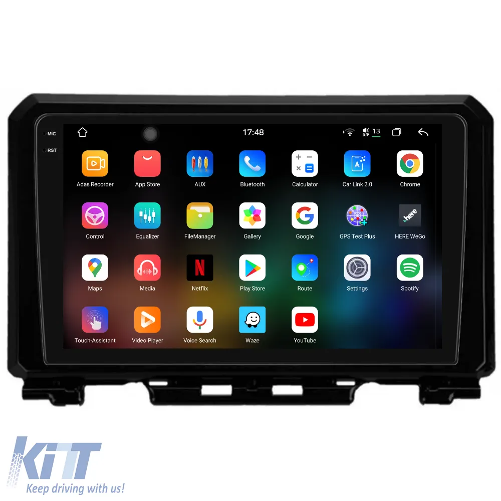 Dedicated Navigation suitable for Suzuki Jimny (2019 - 2023), 2K, 12Gb RAM, 256Gb Storage, Android Auto, Carplay