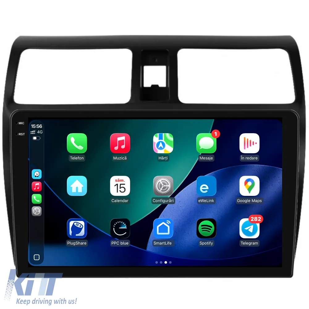 Dedicated Navigation suitable for Suzuki Swift (2003 - 2010), 2K, 4Gb RAM, 64Gb Storage, Android Auto, Carplay