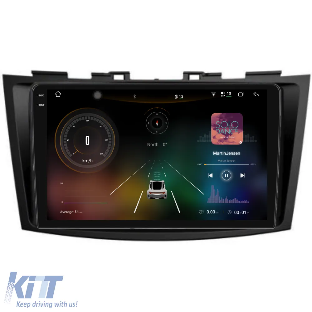 Dedicated Navigation suitable for Suzuki Swift (2003 - 2010), 2K, 12Gb RAM, 256Gb Storage, Android Auto, Carplay