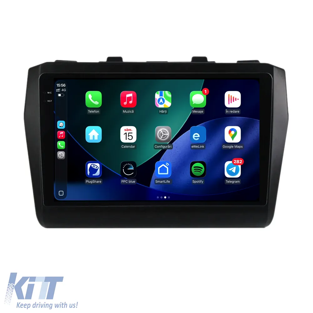 Dedicated Navigation suitable for Suzuki Swift (2016-2022), QuadCore, 9 Inch, 4Gb Ram, 64Gb Storage, Android Auto, Carplay