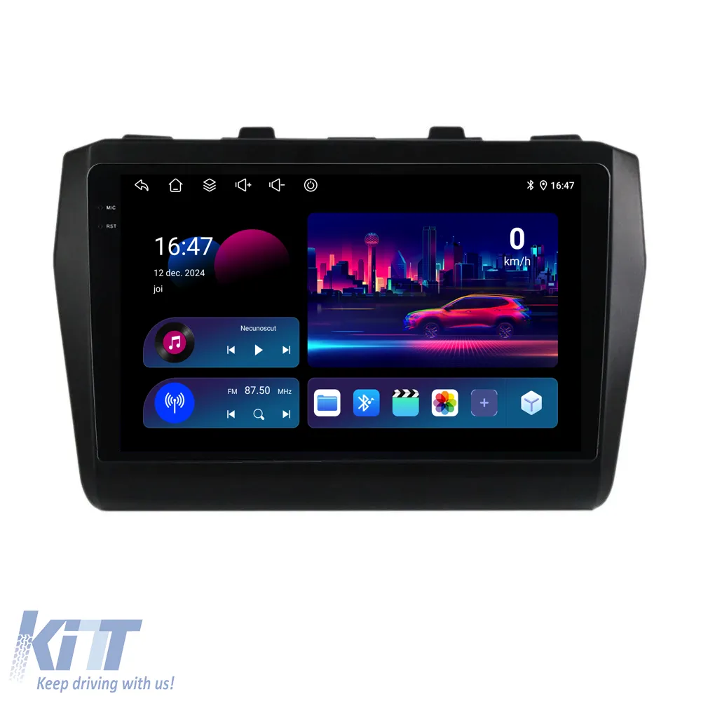 Dedicated Navigation suitable for Suzuki Swift (2016-2022), 9 Inch, 6Gb RAM, 128Gb Storage, Android Auto, Carplay