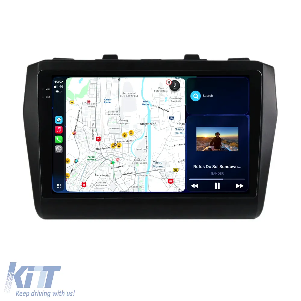 Dedicated Navigation suitable for Suzuki Swift (2016-2022), 2K, 4Gb RAM, 64Gb Storage, Android Auto, Carplay
