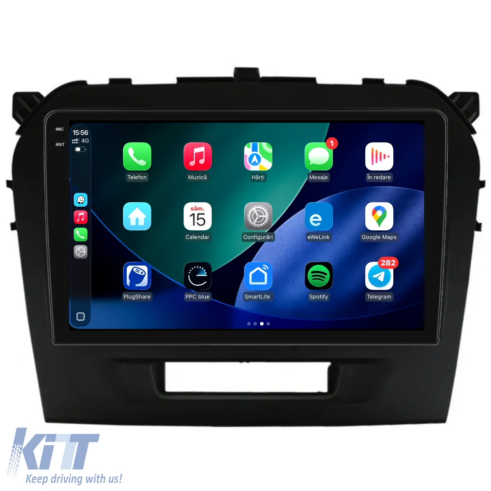 Dedicated Navigation suitable for Suzuki Vitara (2014-2019), 9 Inch, 6Gb Ram, 128Gb Storage, Android Auto, Carplay