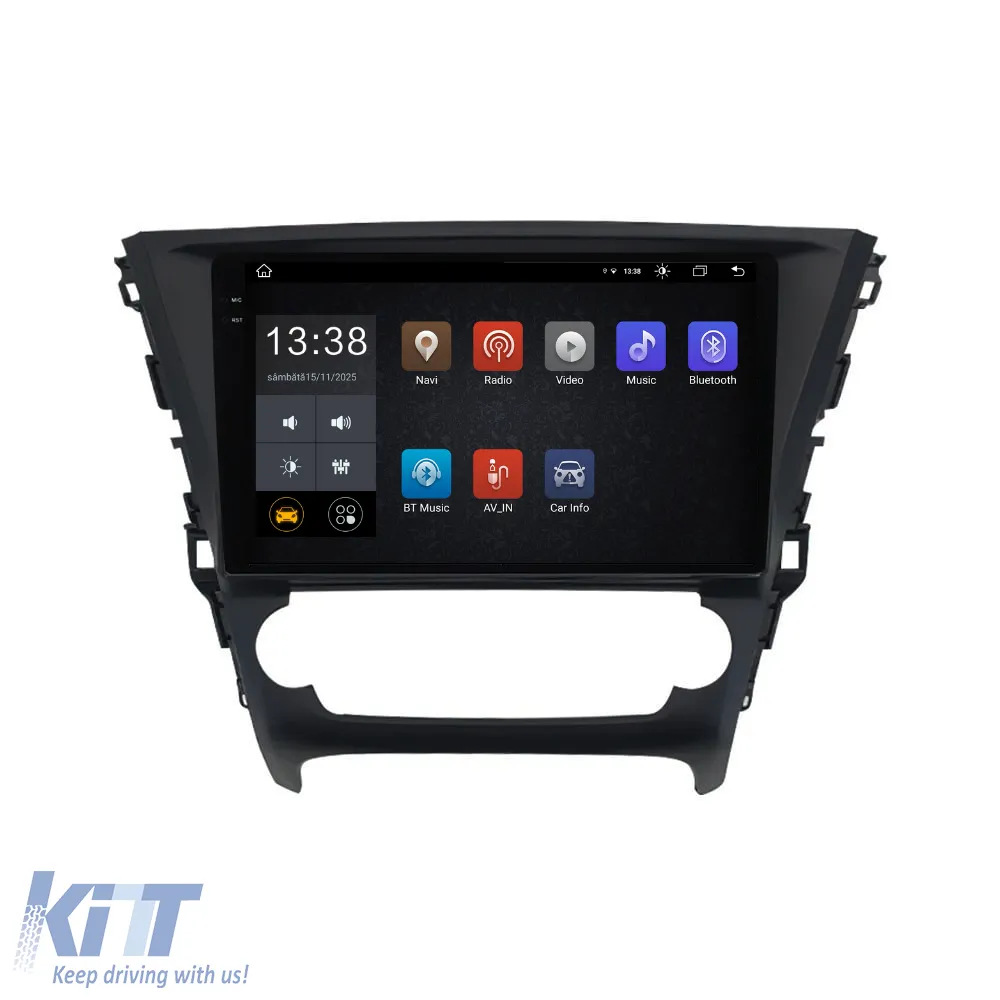Dedicated Navigation suitable for Toyota Avensis (2008 - 2015), 2K, 8Gb RAM, 256Gb Storage, Android Auto, Carplay