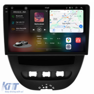 Dedicated Navigation suitable for Toyota Aygo (2005 - 2014), 2K, 12Gb RAM, 256Gb Storage, Android Auto, Carplay