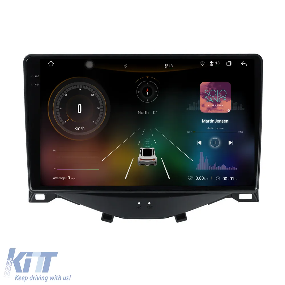 Dedicated Navigation suitable for Toyota Aygo (2014 - 2022), 2K, 12Gb RAM, 256Gb Storage, Android Auto, Carplay