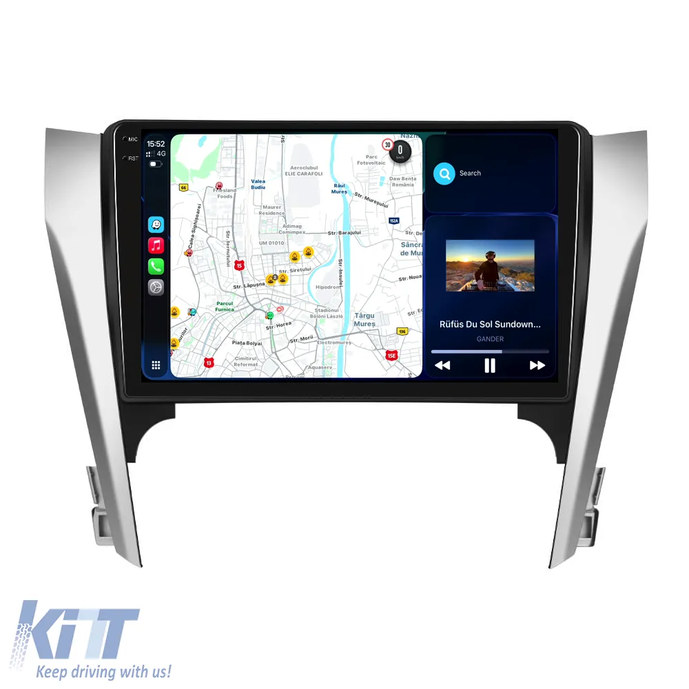 Dedicated Navigation suitable for Toyota Camry (2012 - 2014), 10 Inch, 6Gb Ram, 128Gb Storage, Android Auto, Carplay
