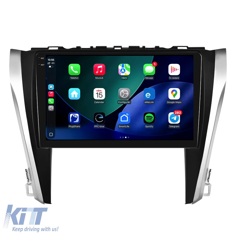 Dedicated Navigation suitable for Toyota Camry (2015 - 2017), 2K, 4Gb RAM, 64Gb Storage, Android Auto, Carplay