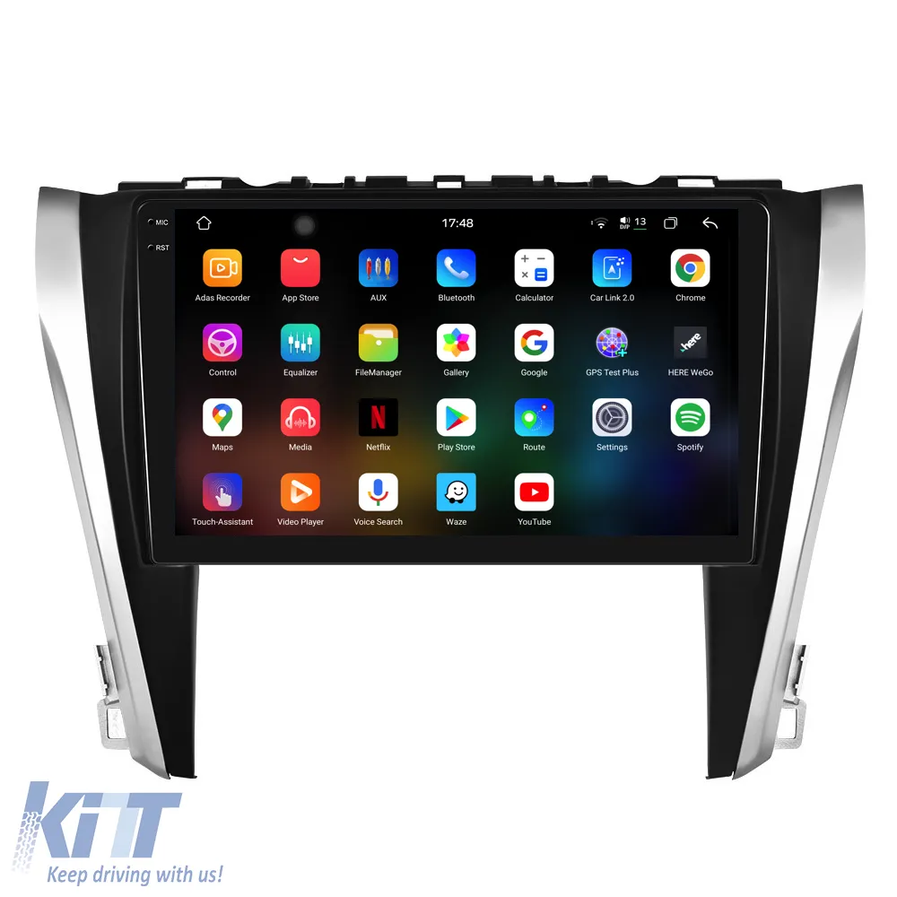 Dedicated Navigation suitable for Toyota Camry (2015 - 2017), 2K, 12Gb RAM, 256Gb Storage, Android Auto, Carplay