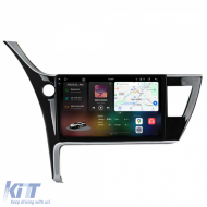 Dedicated Navigation suitable for Toyota Corolla (2013 - 2019), 2K, 12Gb RAM, 256Gb Storage, Android Auto, Carplay