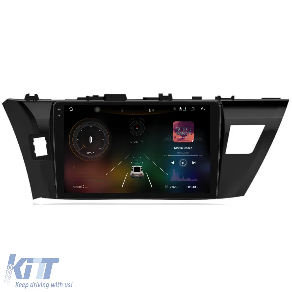 Dedicated Navigation suitable for Toyota Corolla (2013 - 2019), 2K, 12Gb RAM, 256Gb Storage, Android Auto, Carplay