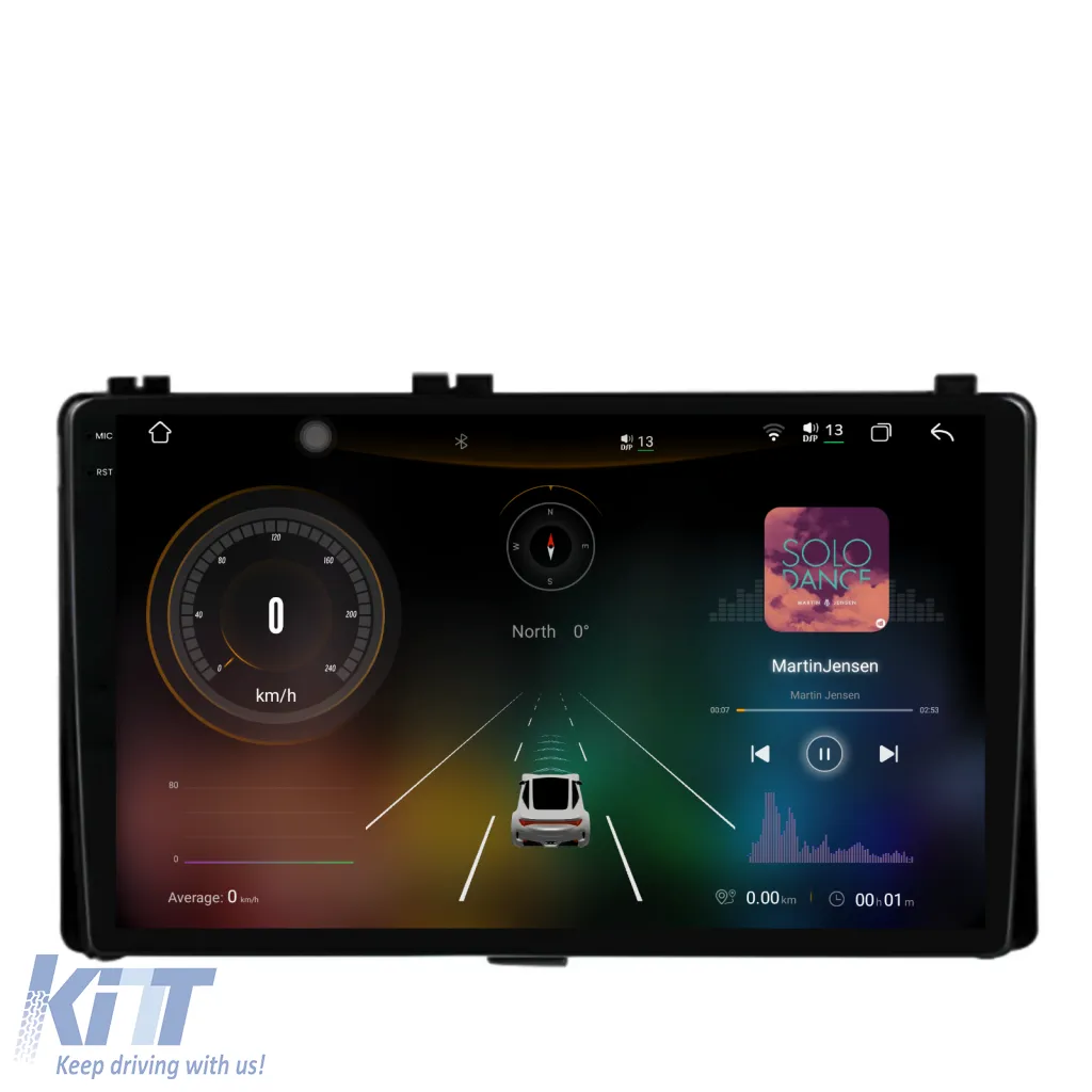 Dedicated Navigation suitable for Toyota Corolla (2013 - 2019), 2K, 12Gb RAM, 256Gb Storage, Android Auto, Carplay