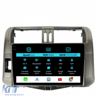 Dedicated Navigation suitable for Toyota Land Cruiser Prado J150 (2009 - 2013), 9 Inch, 2Gb Ram, 32Gb Storage, Android Auto, Carplay