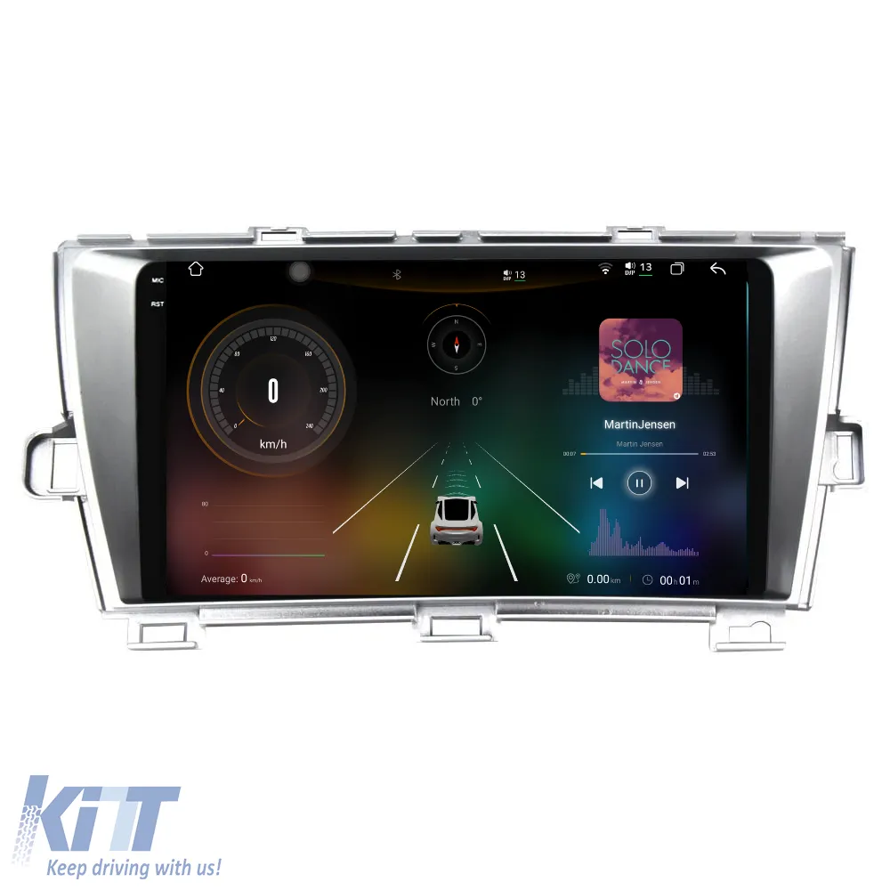Dedicated Navigation suitable for Toyota Prius W3 (2009 - 2015), 2K, 12Gb RAM, 256Gb Storage, Android Auto, Carplay