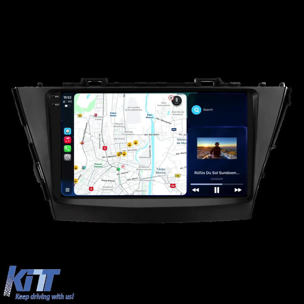 Dedicated Navigation suitable for Toyota Prius Plus (2012 - 2020), 9 Inch, 2Gb Ram, 32Gb Storage, Android Auto, Carplay